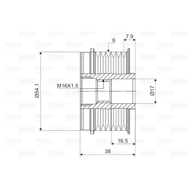 Albea Alternatör Kasnağı