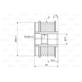 İdea Alternatör Kasnağı