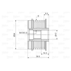 Albea Alternatör Kasnağı
