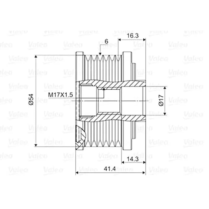 Doblo Alternatör Kasnağı