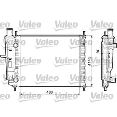 Bravo Motor Su Radyatörü