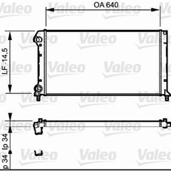Doblo Motor Su Radyatörü