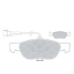 Alfa 146 Ön Fren Balatası 1997-1999 Ferbe 71753042