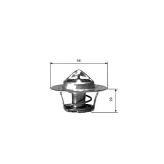 Kangoo Termostat 1998-2009 Gates 7700723945