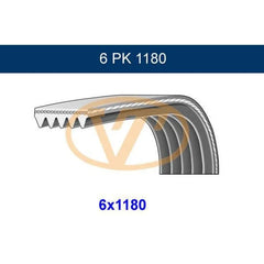 Punto Alternatör Kayışı 2003-2011 Gmb 46820062
