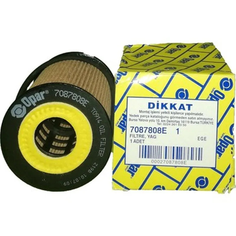 Egea Yağ Filtresi 2016-2019 Tofaş 7087808E