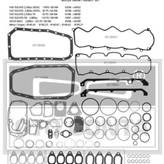 Master Motor Contası Takım Alt + Üst 1998-2003