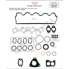 Doblo Motor Contası Takım Alt + Üst 2001-2005