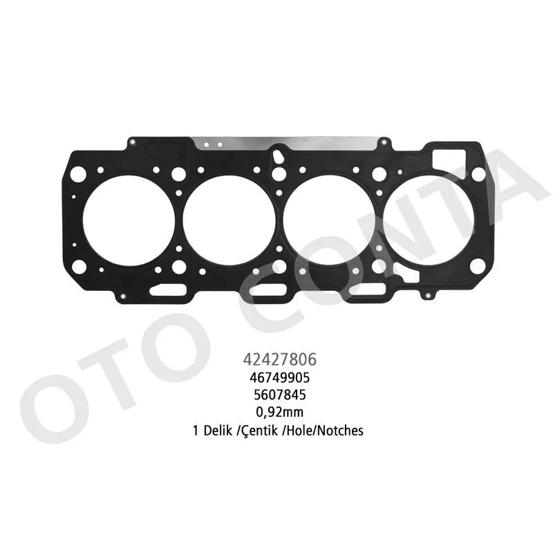 Stilo Silindir Kapak Contası 2003-2006 Oto Conta 55190357