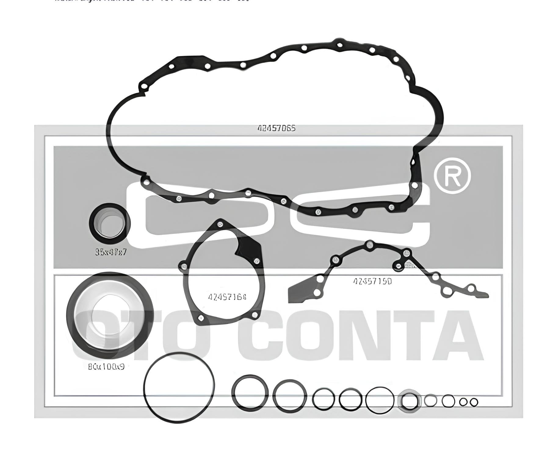 Modüs Motor Contası Takım Alt 2004-2009 Oto Conta 7701477501