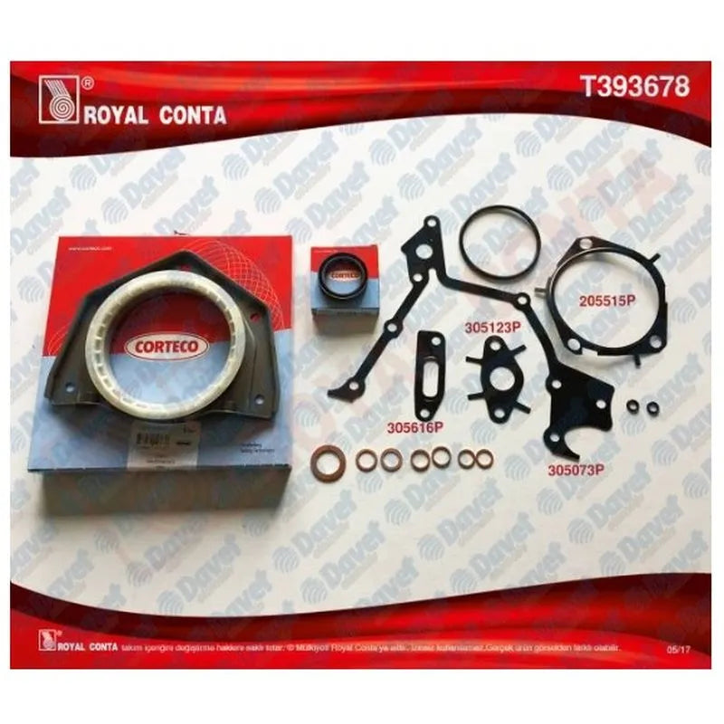 Doblo Motor Contası Takım Alt 2001-2010 Royal 71715699