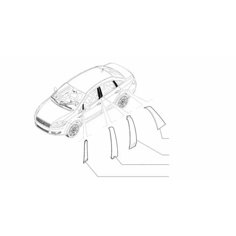 Linea Kapı Direk Bandı 2007-2015 Srk 6000629586