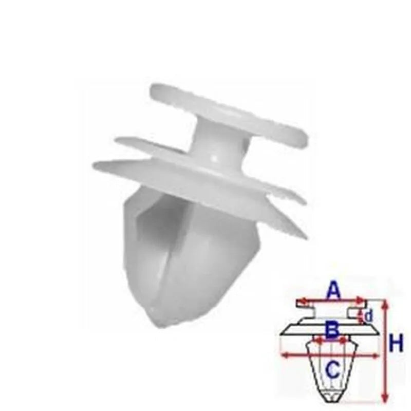Kangoo Kapı Döşemesi Ve Kaplama Klipsi 1998-2009