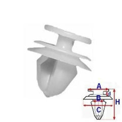 Kangoo Kapı Döşemesi Ve Kaplama Klipsi 1998-2009