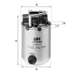 Kadjar Mazot Filtresi 2015-2016 UFI 2406101