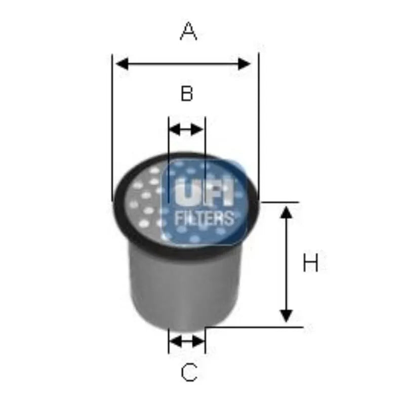 Laguna Mazot Filtresi 1996-2002 Ufi 7701204497