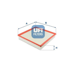 Trafic Hava Filtresi 2005-2019 Ufi 165464407R
