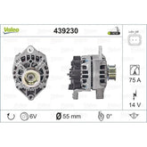 Megane Alternatör 1995-2003 Valeo 7700105333