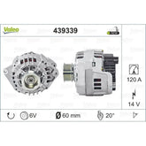 Master Alternatör 1998-2003 Valeo 500371244