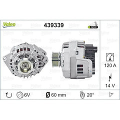 Ducato Alternatör 1995-2006 Valeo 500371244