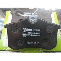 Fluence Arka Fren Balatası 2008-2015 Valeo 440600364R