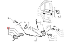 Ducato Kapı İç Açma Kolu Şema