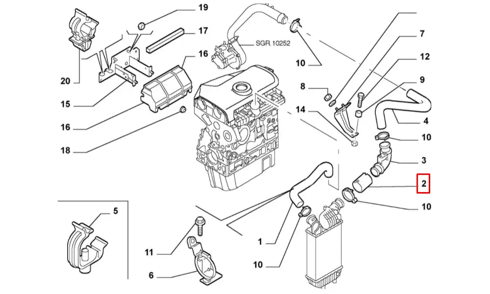 Ducato Turbo Hortumu Şema