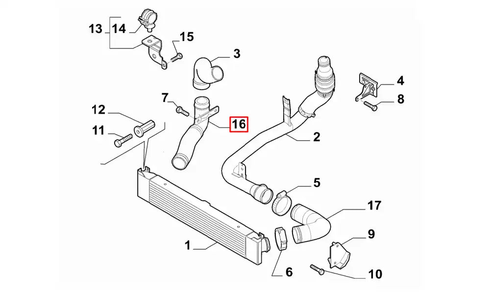 Ducato Turbo Hortumu Şema