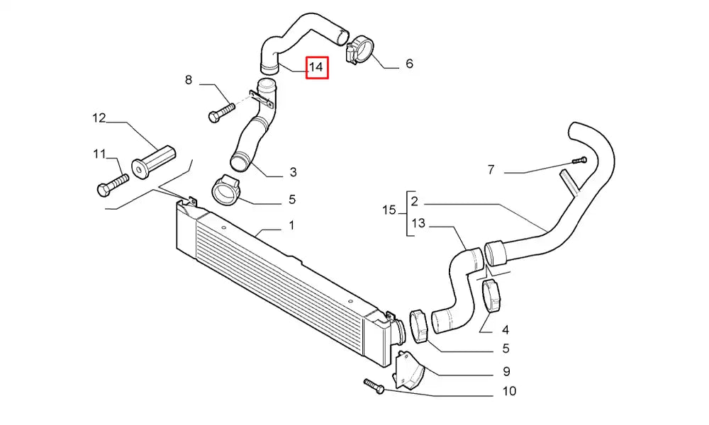 Ducato Turbo Hortumu Şema
