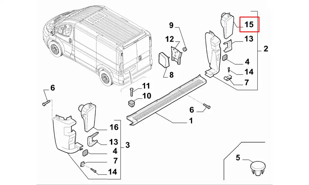 Ducato Sis Farı Şema