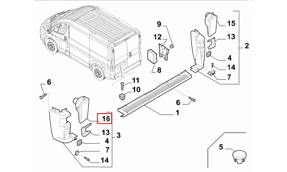 Ducato Sis Farı Şema