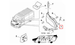 Ducato Ön Far Komple Şema
