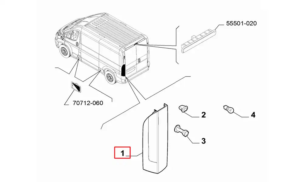 Ducato Stop Lambası Şema