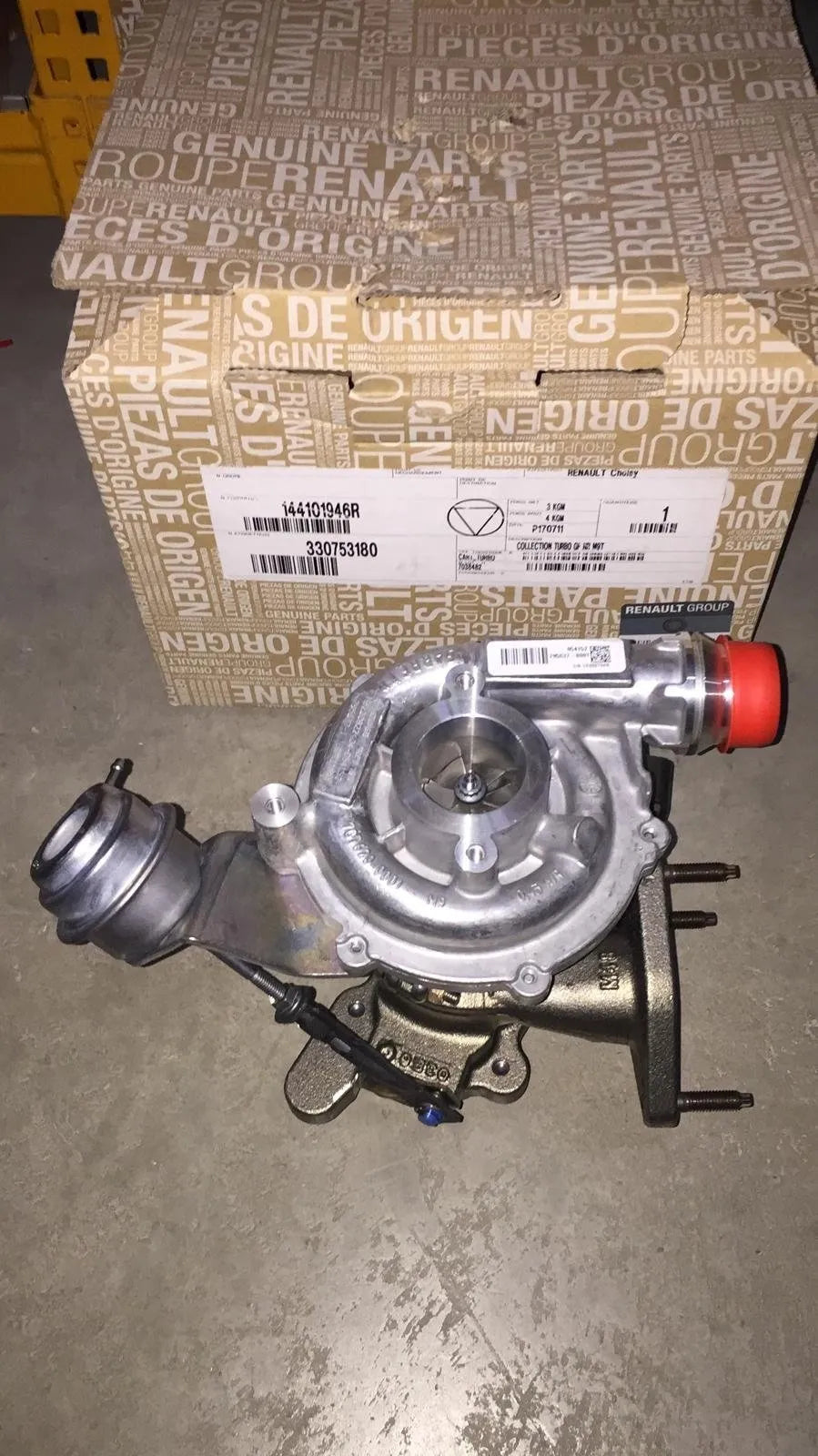 Master Turbo 2011-2019 Orjinal Mais 144101946R