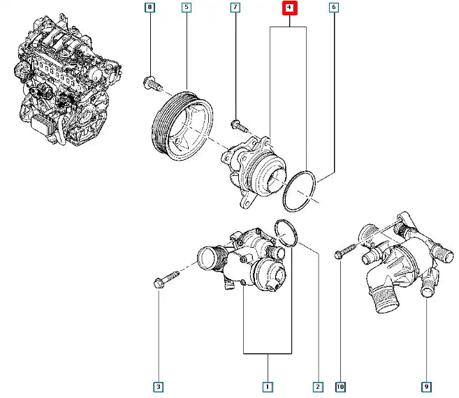 Laguna Su Pompası Şema