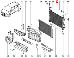 Sandero Motor Su Radyatörü Şema