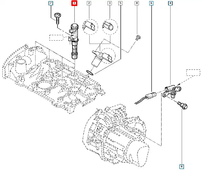 Clio Ateşleme Bobini Şema