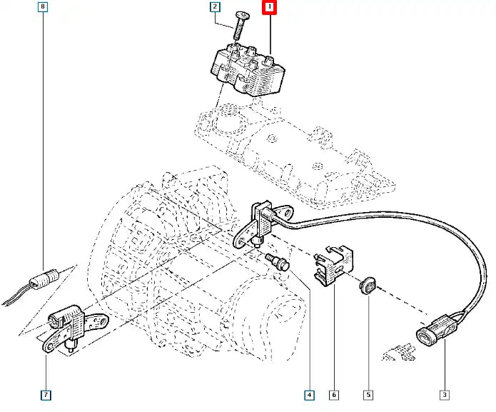 Sandero Ateşleme Bobini Şema