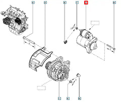 Clio Marş Motoru Şema
