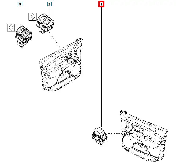 Lodgy Cam Butonu Şema