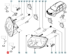 Duster Ön Far Komple Şema
