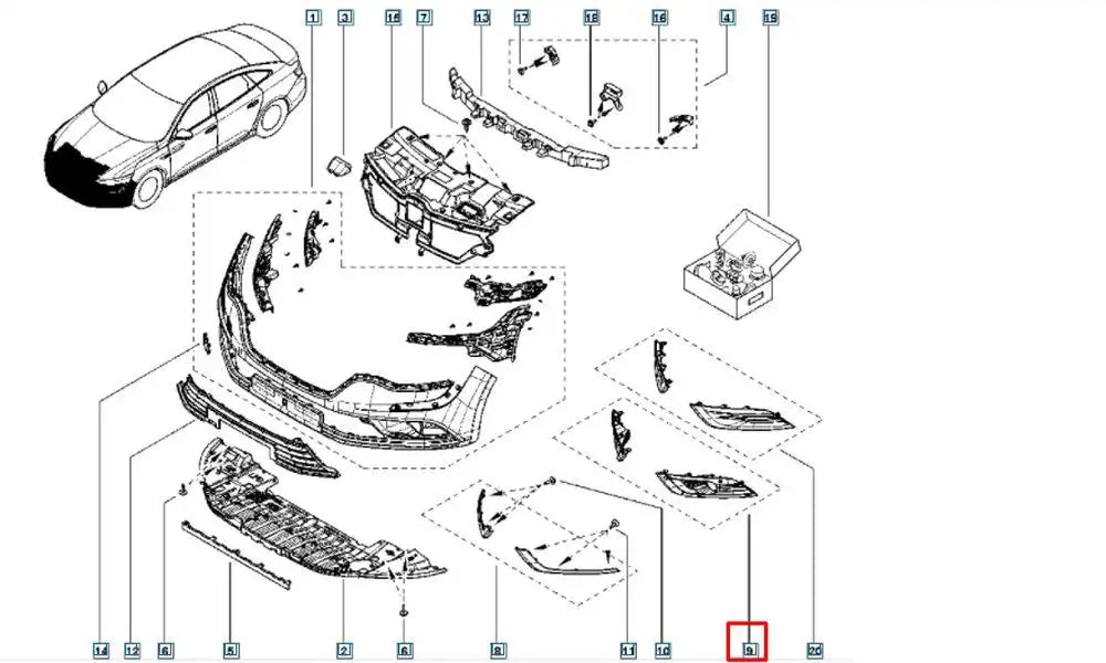 Talisman Sis Farı Çerçevesi Şema