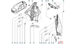 Lodgy Stop Lambası Şema