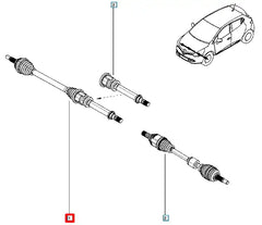 Captur Ön Aks Komple Şema