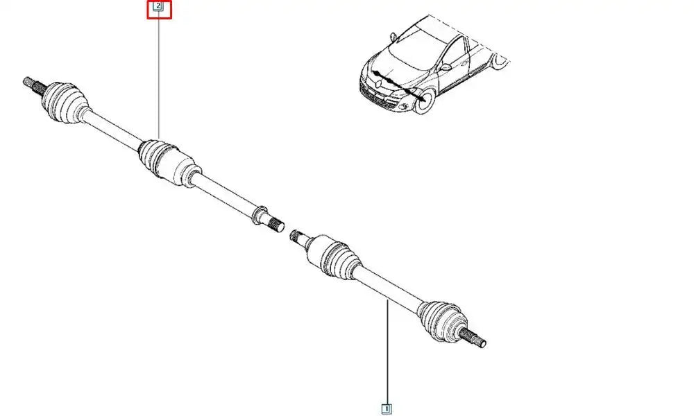 Fluence Ön Aks Komple Şema