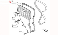 Palio Triger Koruma Kapağı Şema