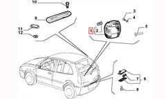 Palio Stop Lambası Şema