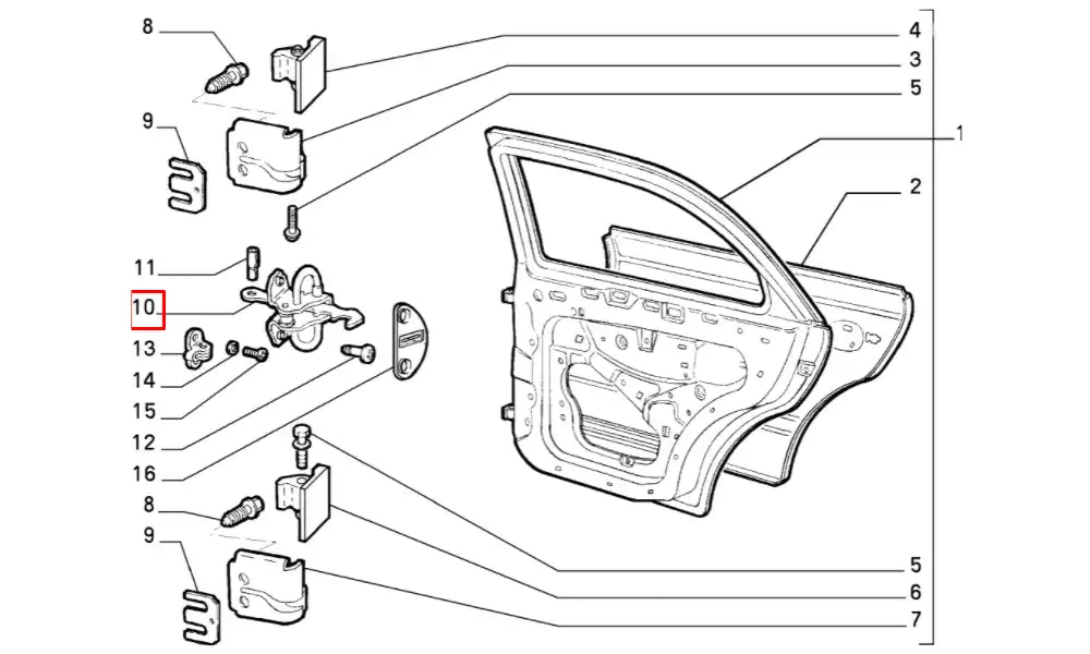 Brava Kapı Gergisi Şema
