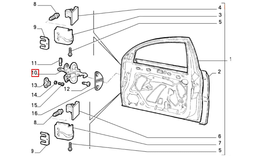 Bravo Kapı Gergisi Şema