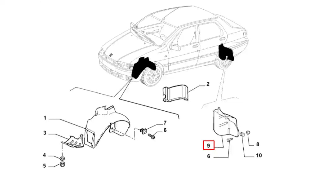 Palio Çamurluk Davlumbazı Şema